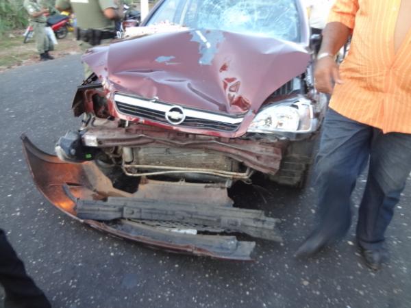 Idoso morre em grave acidente na Av. Calisto Lobo em Floriano.(Imagem:FlorianoNews)