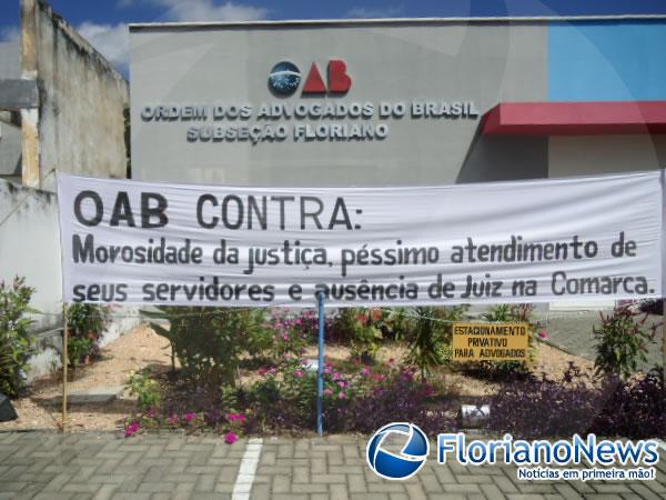 Audi&ecirc;ncia na OAB de Floriano discute problemas do Poder Judici&aacute;rio.(Imagem:FlorianoNews)