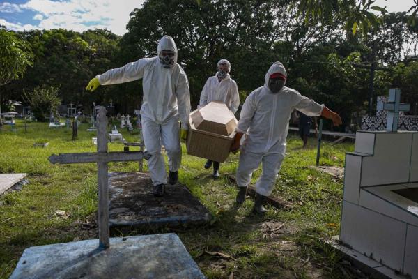 Piauí registra mais 31 mortes e chega a 1.215 vítimas da Covid-19; estado tem 44.349 infectados