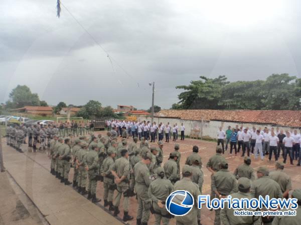 3&ordm; BPM inicia Curso de Forma&ccedil;&atilde;o de Soldados.(Imagem:FlorianoNews)
