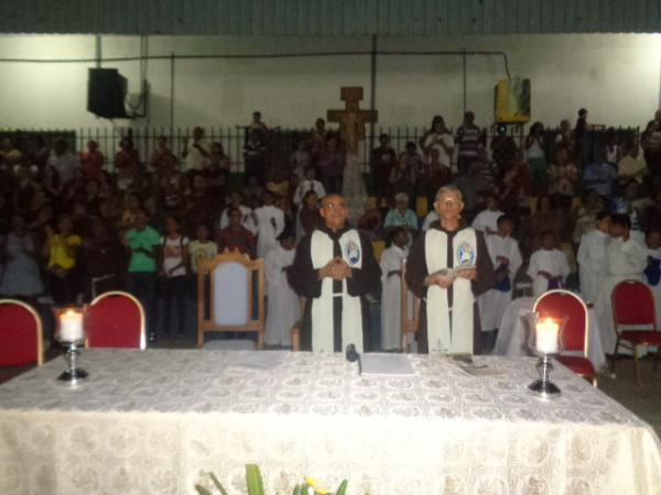 Festejo de S&atilde;o Francisco de Assis &eacute; encerrado com santa missa em Floriano.(Imagem:FlorianoNews)