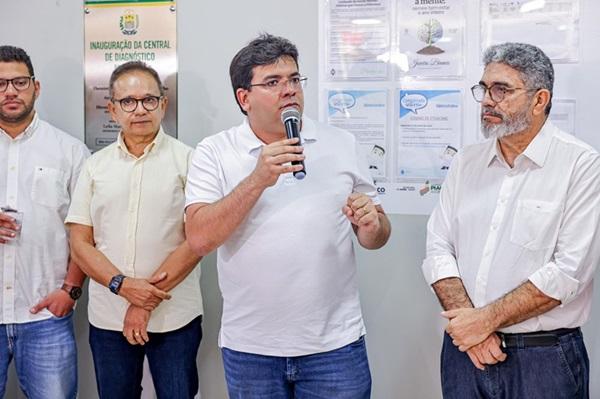 Rafael Fonteles entrega Central de Diagn&oacute;stico em Parna&iacute;ba para atender popula&ccedil;&atilde;o de toda a Plan&iacute;cie Litor&acirc;nea(Imagem:Reprodu&ccedil;&atilde;o)