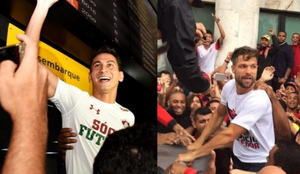 Meninos da Vila e rodeados por coincidências, Diego e Ganso duelam pela 1ª vez na carreira