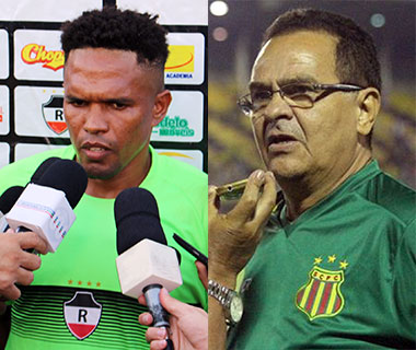 River e Sampaio jogam em dia de reencontros no Albertão