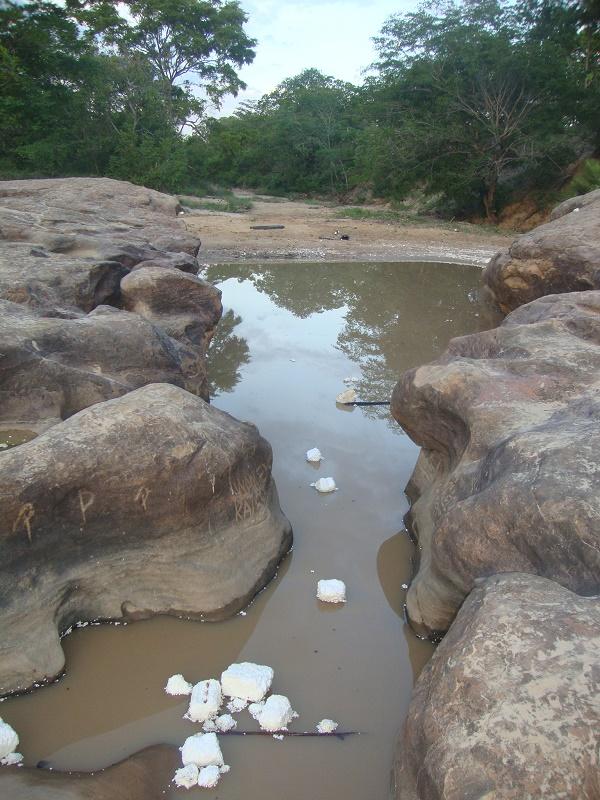 Po&ccedil;&atilde;o da Taboca onde a v&iacute;tima se afogou. (Imagem:Tem&iacute;stocles Filho/jc24horas)