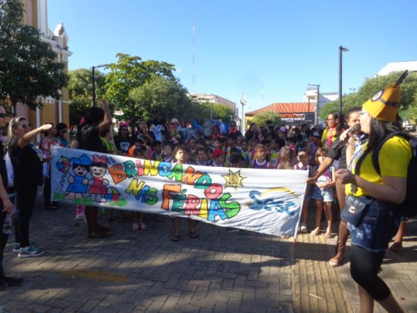  SESC realiza abertura do Projeto Brincando nas F&eacute;rias em Floriano(Imagem:FlorianoNews)