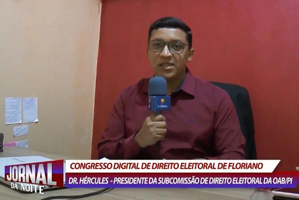 Congresso Digital da OAB-Floriano tirará dúvidas sobre as eleições 2020