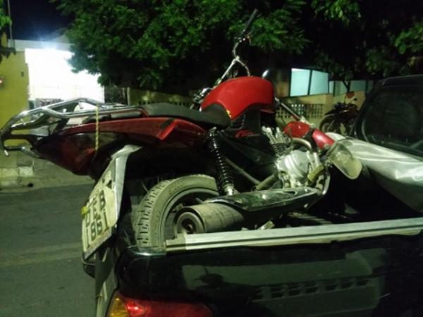 PM recupera três motocicletas roubadas em Floriano