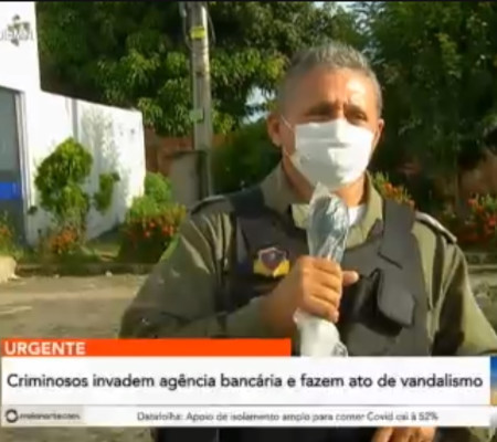 Bandidos arrombam agência da Caixa Econômica na zona Norte de Teresina