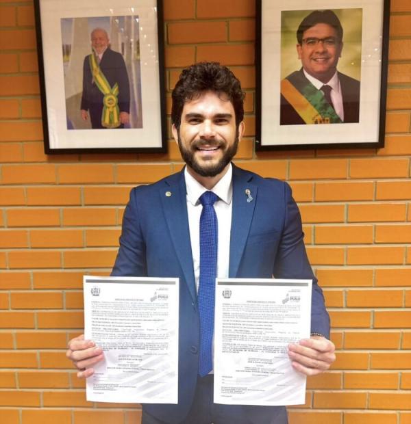 Deputado estadual Dr. Marcus Vinícius anuncia importantes ordens de serviço para Floriano