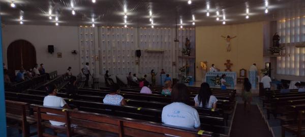 Iniciado os festejos de Nossa Senhora das Gra&ccedil;as no bairro Ibiapaba(Imagem:FlorianoNews)