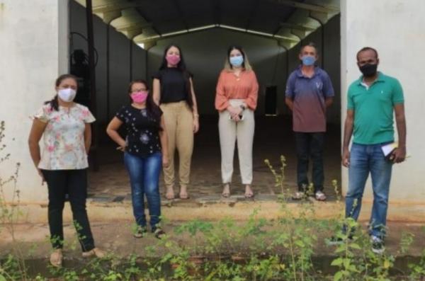 SEMAM realiza visita a Cooperativa de Catadores de Materiais Recicláveis de Floriano