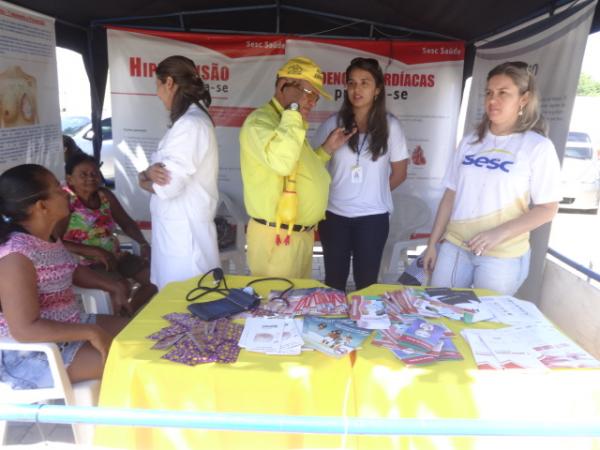 SESC realizou projeto sobre educa&ccedil;&atilde;o e sa&uacute;de em Floriano.(Imagem:FlorianoNews)