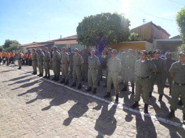 Deputado Gustavo Neiva prestigiou solenidade no 3&ordm; BPM de Floriano.(Imagem:FlorianoNews)