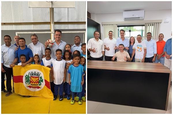 Ciro Nogueira cumpre intensa agenda, se re&uacute;ne com Silvio, vereadores da capital e interior e inaugura obras(Imagem:Divulga&ccedil;&atilde;o)