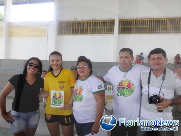 Liga Desportiva Femina encerrou com sucesso o 2&ordm; Torneio da Mulher.(Imagem:FlorianoNews)