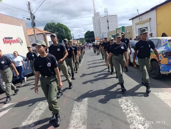 Pelotão Mirim(Imagem:FlorianoNews)