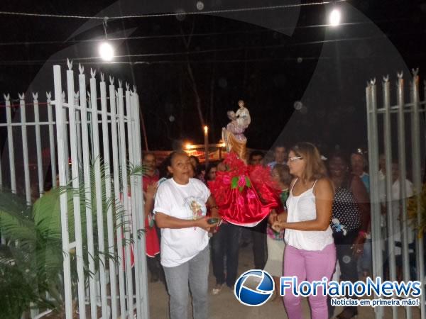 Carreata e prociss&atilde;o marcam encerramento dos festejos de S&atilde;o Crist&oacute;v&atilde;o em Floriano.(Imagem:FlorianoNews)