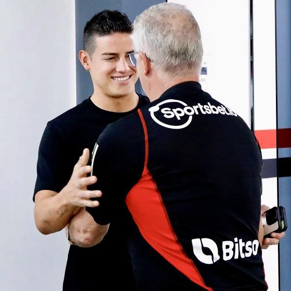 Dorival prevê estreia de James Rodríguez no São Paulo contra o Flamengo e deve poupar titulares