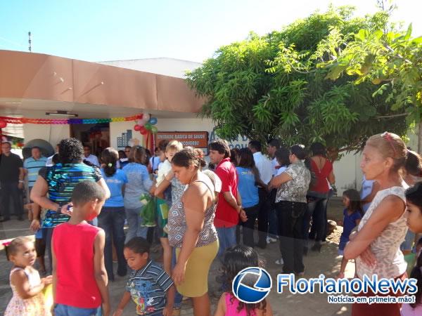 Come&ccedil;ou a campanha de vacina&ccedil;&atilde;o contra a poliomielite em Floriano.(Imagem:FlorianoNews)