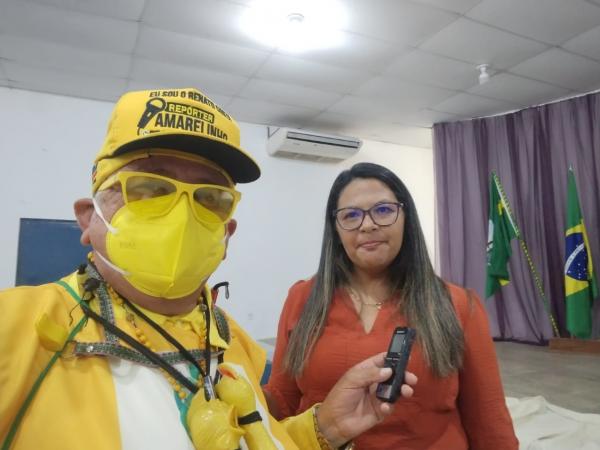 Glauce Barros, gerente regional de Educa&ccedil;&atilde;o da 10&ordf; Ger&ecirc;ncia Regional de Educa&ccedil;&atilde;o.(Imagem:FlorianoNews)