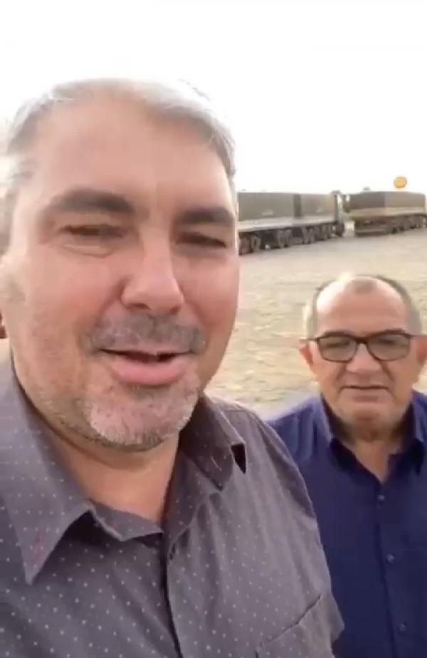 Maur&iacute;cio Bezerra e Salom&atilde;o Holanda(Imagem:Reprodu&ccedil;&atilde;o)