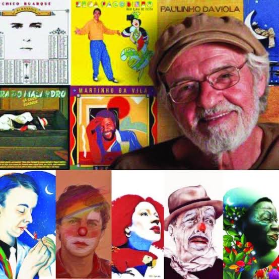 Elifas Andreato, "anjo desenhador", deixa obra indelével na discografia brasileira com retratos huma