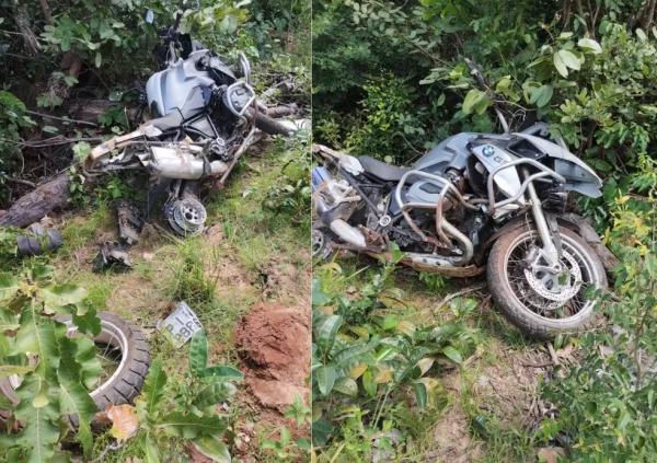 Leiloeiro público do Piauí morre em grave acidente de moto na PI-215 em Campo Maior