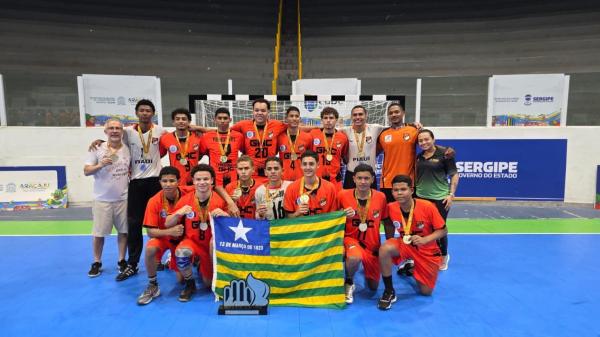 Piauí conquista pentacampeonato brasileiro escolar de handebol e garante vaga no Mundial