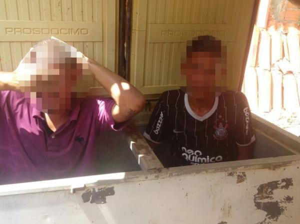 Após perseguição, polícia encontra suspeitos de assalto em freezer no PI