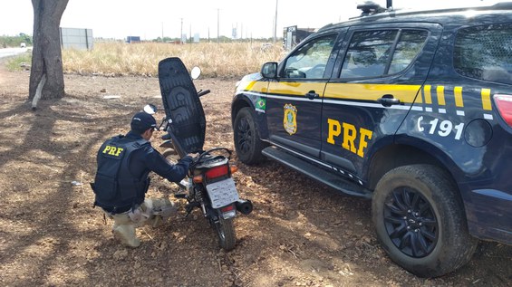 Mais três motocicletas são recuperadas pela PRF essa semana no Piauí