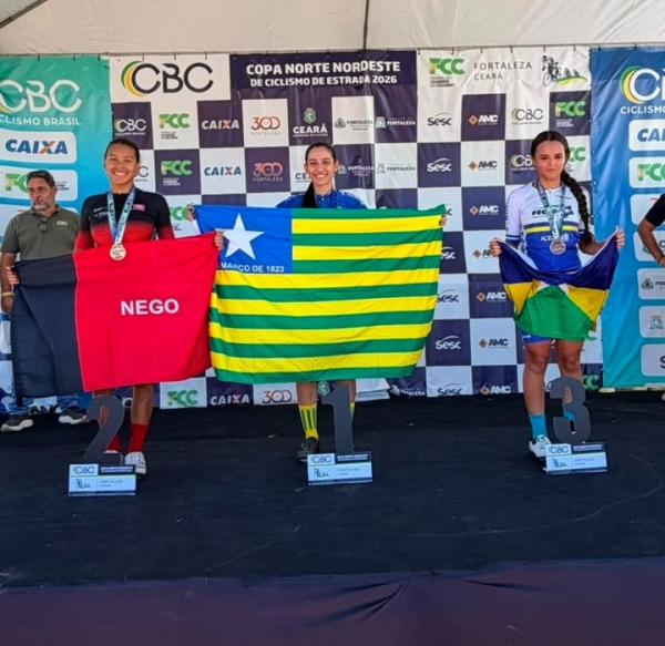 Seleção Piauiense conquista 13 medalhas na 48ª Copa Norte e Nordeste de Ciclismo(Imagem:Ascom)