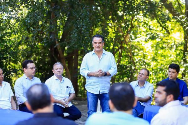 Ciro Nogueira recebe grupo de vereadores de Teresina.(Imagem:Ascom)