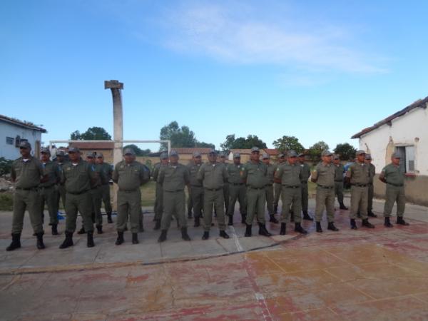 Cel Lisandro realizou primeira Formatura Geral no 3&ordm; BPM.(Imagem:FlorianoNews)