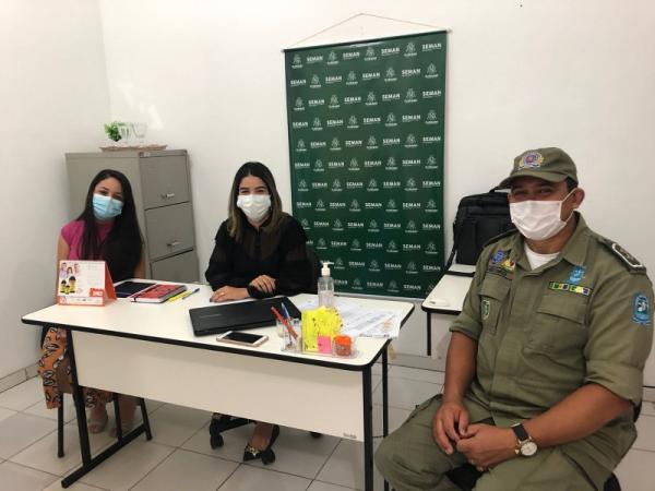 SEMAN e Polícia Militar articulam ações para a prevenção e combate à poluição sonora em Floriano