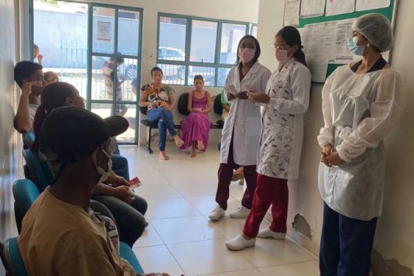 Saúde promove ações em todo o município como prevenção ao câncer de boca