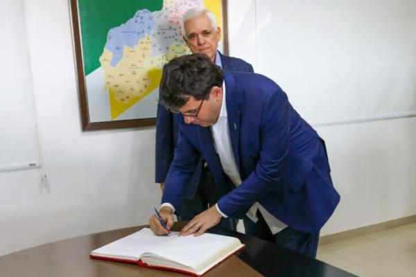 Rafael Fonteles reassume Governo do Estado após missão nos Estados Unidos
