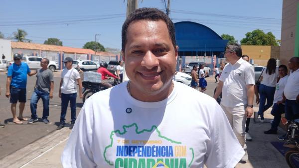 Prefeito Gleydson Resende agradece participação da comunidade nas comemorações do 7 de Setembro