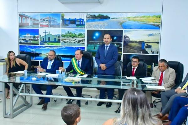 Empossados os novos membros do Comit&ecirc; Gestor de Resultados da Prefeitura de Floriano(Imagem:Reprodu&ccedil;&atilde;o/Prefeitura de Floriano)