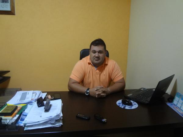 Bruno Mota, Secret&aacute;rio de Sa&uacute;de.(Imagem:FlorianoNews)