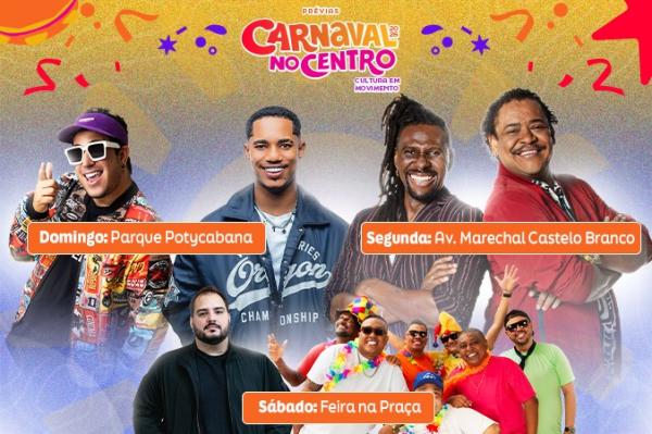 Feira na Praça leva samba e programação especial ao Centro de Teresina neste sábado (7)(Imagem:Divulgação)