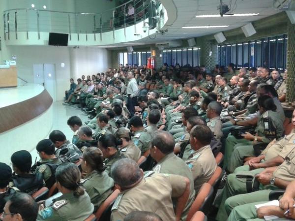 Seis mil policiais militares devem fazer a seguran&ccedil;a nas elei&ccedil;&otilde;es.(Imagem:Catarina Costa/G1)