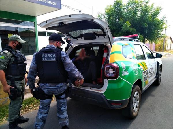 Suspeito de assassinar mototaxista a pedradas é preso pela polícia em Campo Maior