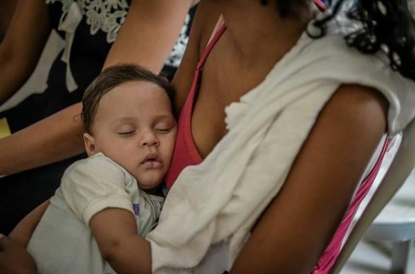 Ação em Unidade Básica de Saúde Paulo Kalume marca mês de incentivo à amamentação
