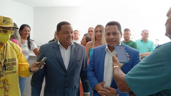 Ant&ocirc;nio Carlos e Gleydson Resende(Imagem:FlorianoNews)