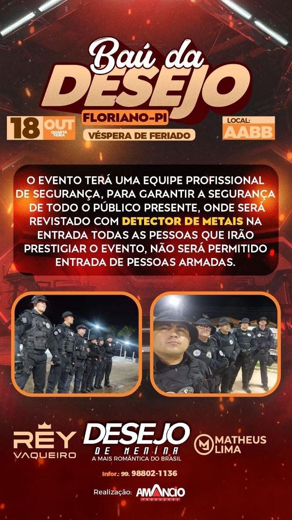 Ba&uacute; da Desejo: Equipe profissional e medidas de seguran&ccedil;a v&atilde;o garantir o bem-estar do p&uacute;blico..(Imagem: Divulga&ccedil;&atilde;o)