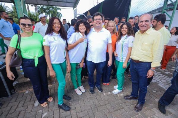 Governador Rafael Fonteles inaugura escolas em S&atilde;o Raimundo Nonato.(Imagem:Divulga&ccedil;&atilde;o)
