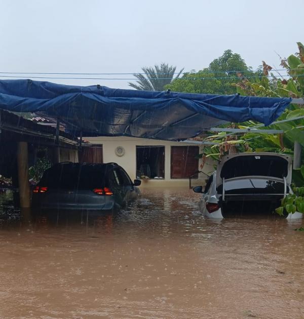Forte chuva provoca alagamentos em bairros, Centro e zona rural de Floriano