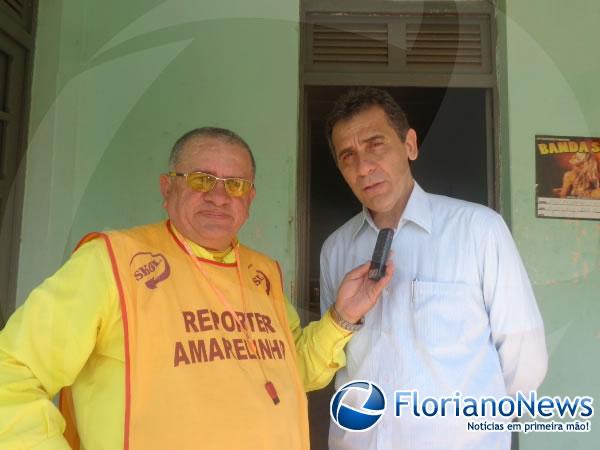 Prefeito Gilberto J&uacute;nior(Imagem:FlorianoNews)