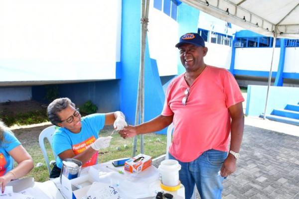Sa&uacute;de de Floriano realiza a&ccedil;&atilde;o de testagem para Hepatites Virais(Imagem:Secom)